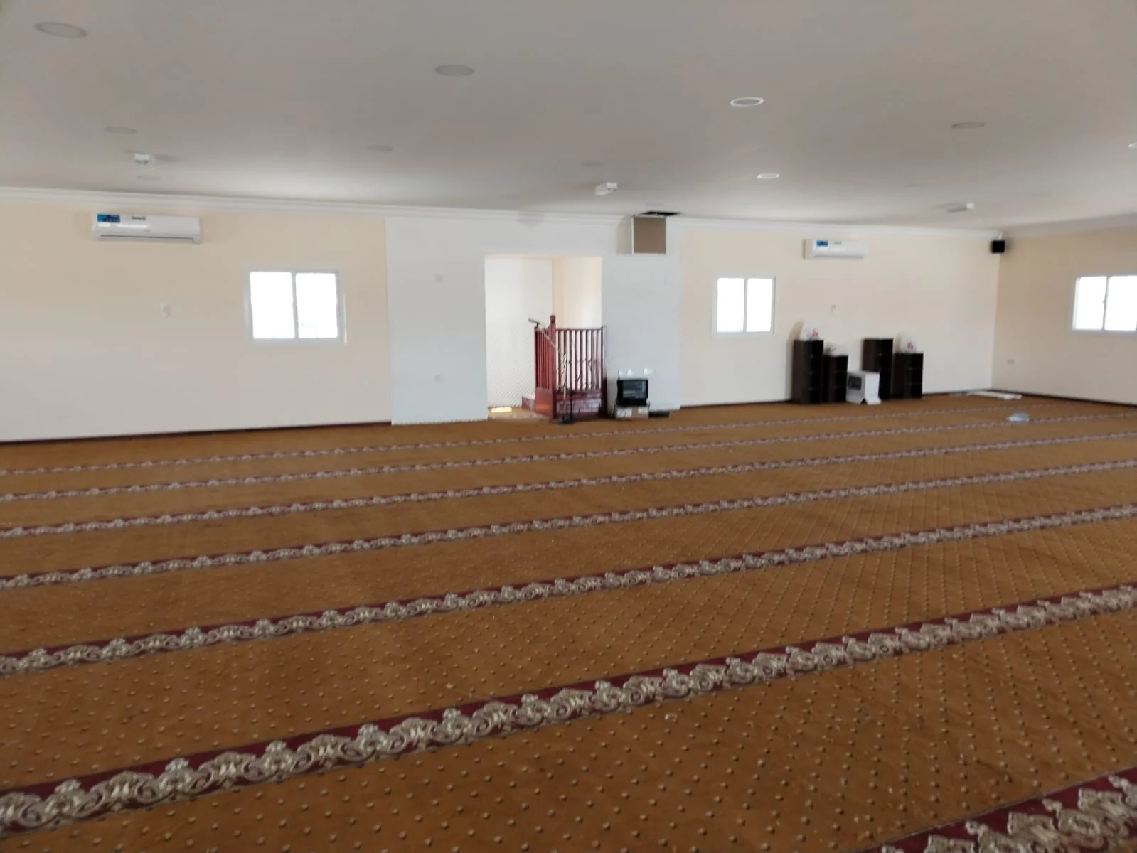 Mosque Prayer Hall Interior